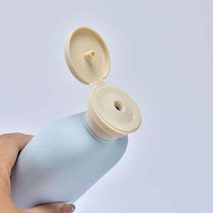 ขวดแชมพูล้างตัวสีเขียวบรรจุเครื่องสำอางขนาด260มล. หรูหราขนาด100มล. พร้อมฝาปิด - Product Image 4