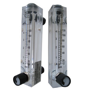 أو مقياس تدفق أنبوب دوار زجاجي مع مفتاح حد الإنذار - Product Image 3