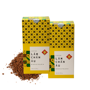 Proveedor de café en polvo Venta directa Haciendo uso con agua hirviendo Fácil de usar Embalaje en bolsa de cartón Bolsa Fábrica de Vietnam - Product Image 1