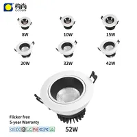 Ultra Anti Glare Smart Dimmable RGBCW Downlight