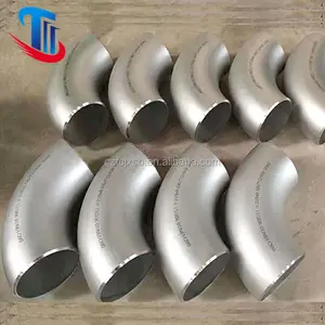 China fabrik heißer verkauf Butt weld Stainless stahl 90 grad ellenbogen 1/2-48 zoll SCH40S SCH80S ASME B 16.9 With hohe qualität