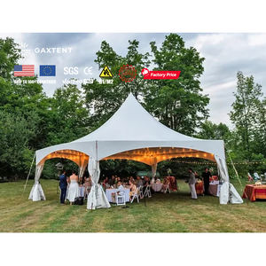 20x40 Zomer Pagodetent Aluminium Frame Waterdicht Vlamvertragend Hoge Windbelasting Arabische Pop-up Gazebo Buiten - Product Image 1