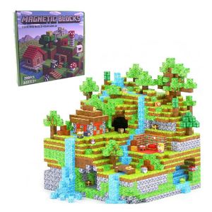 Cubes de construction magnétiques industriels pour l'apprentissage en classe, blocs de construction en plastique sensoriels éducatifs STEM, jeu créatif - Product Image 1