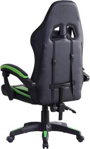 OEM ODM無料サンプルレザースコーピオンプログリーンオフィスゲーマーゲーミングチェアコンピュータPC用ゲームチェアフートレスト付き - Product Image 6