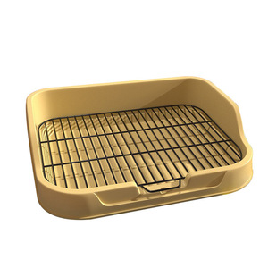 Dog toilet supplies, pet litter <b>boxes</b>, small, medium, and large sizes, anti-stepping poop and pee potty, specially designed for - Product Image 2