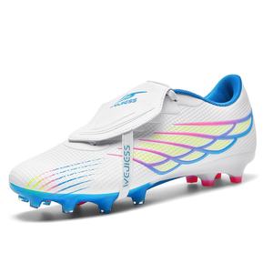 Chaussures <span class=keywords><strong>de</strong></span> football antidérapantes pour garçons <span class=keywords><strong>de</strong></span> grande taille, chaussures respirantes pour jeunes, chaussures <span class=keywords><strong>de</strong></span> terrain extérieur pour le football, chaussures transfrontalières - Product Image 4
