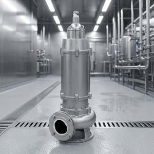 Pompe submersible anti-explosion en acier inoxydable série SUOU WQ-G pour eaux usées, bride standard, 0,75 kW-15 kW - Product Image 3