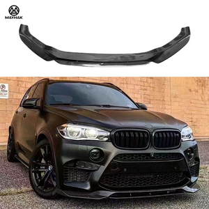Alerón Delantero de Fibra de Carbono de Alta Calidad Estilo V, Divisor Delantero para BMW F85 X5 M F86 X6 M 2015-2018, Kit de Carrocería - Product Image 1