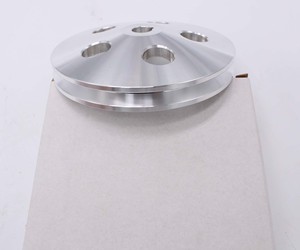 Pour Chevy Gm Aluminium 1 V Groove Poulie de direction assistée Satin (1/8 "<span class=keywords><strong>Keway</strong></span>) PCE240.1001 VA1731 - Product Image 4
