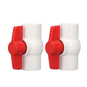 Vanne de contrôle de débit en spirale personnalisée et kit de raccord rapide pour conduites d'eau/gaz vanne à boisseau sphérique PVC - Product Image 6