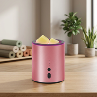 Créez une ambiance cosy à la maison avec une lampe chauffe-cire RGB à intensité variable, avec minuterie et lumière parfumée pour l'aromathérapie, cadeau idéal