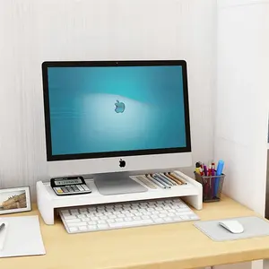 Wohn accessoires Computer Laptop Regal Organizer Schublade Computer Bildschirm Riser Monitor Display Stand