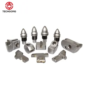 Construction Machinery Parts Rock Drill Rotary Drilling Rig Drill Bit Carbide Bullet Teeth