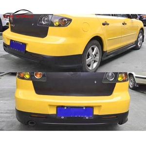 Nuevo Kit de Carrocería ABS para Mazda 3 Axela 2006-2009 con Labio de Parachoques Delantero, Faldones Laterales y Difusor Trasero - Instalación con Tornillos/Mejora/Actualización - Product Image 6