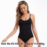 Européen Américain Body Shaping Body Corset Une Pièce Sans Couture Dos Nu Triangle Sling Ferme Contrôle Niveau Épaisseur Mince