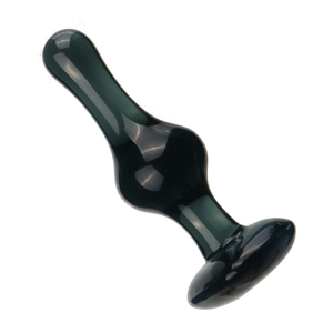 Niusida şifa kristalleri popo fiş taşlar cam pembe kalp cam popo anal plug - Product Image 4