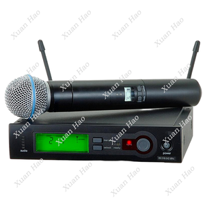 SLX24 Bta58 SLX4 SLX14/WB98H/C instrument micro Vocal dynamique Profession système de Microphone sans fil pour église - Product Image 2