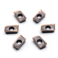 Lames industrielles APMT1135 APMT1604 APKT113502, plaquettes de fraisage en carbure avec revêtement TiN AlTiN pour fraiseuse CNC BAP300R BAP400R