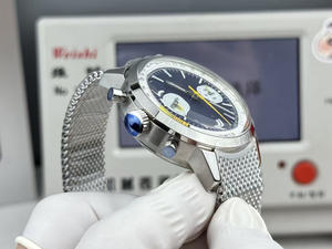 Montre mécanique automatique classique de luxe, de haute qualité, 41 mm, en acier inoxydable, lumineuse, pour les affaires et le hip-hop - Product Image 6