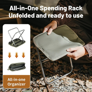 Chaise de <span class=keywords><strong>camping</strong></span> pliable facile à personnaliser, ultralégère, chaise pliante portable d'extérieur, mini tabouret pliable pour la pêche en poche, la randonnée - Product Image 3