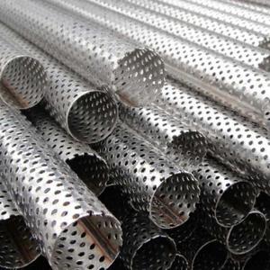 Filtros de Tubo Perforado de Acero Inoxidable con Orificios Redondos para Filtración Automotriz - Product Image 2