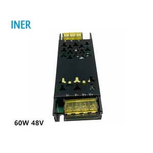 INER LED Driver 48V 60W Constant Voltage Switching Mode Power Supply 48volt 110VAC 220VAC to 48VDC Lighting Transformer