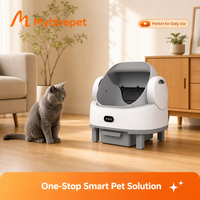 Litière Intelligente pour Chat Little Elephant CH-ICB023, Toilette Automatique Auto-Nettoyante pour Chat, Contrôle par Application, Grande Capacité 9L, Poubelle pour Déchets d'Animaux