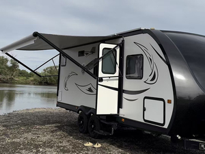 Auvents rétractables latéraux de style américain, imperméables, pour <span class=keywords><strong>caravane</strong></span>, <span class=keywords><strong>auvent</strong></span> motorisé avec télécommande pour camping-car - Product Image 5