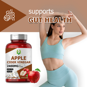 Capsules de vinaigre de cidre de pomme de qualité alimentaire, marque privée OEM, très vendues, sans gluten, favorisant la perte de poids, avec capsule en gélatine - Product Image 4