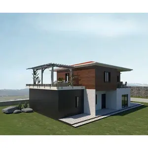 Hot Sell Strong And Durable Modern Steel Modular Prefab Villa Design Prefabricated House