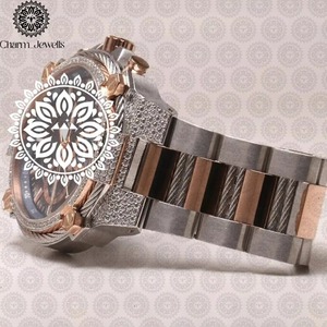 Montre-bracelet diamantée en promotion, au style élégant, pour collection de bijoux haut de gamme et accessoires quotidiens, disponible à bon prix - Product Image 4