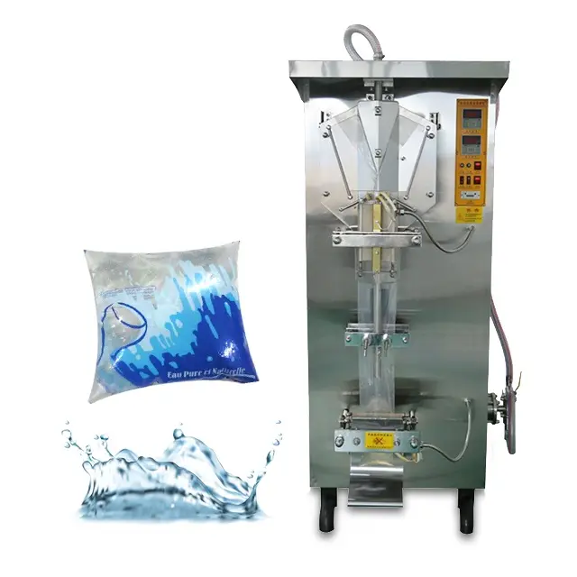 Otomatik 50-500g sıvı poşet dolum makinesi poşet çanta su plastik ambalaj makineleri