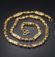 Chaîne en or pour hommes, nouvelle conception de chaîne longue et épaisse, collier ras du cou