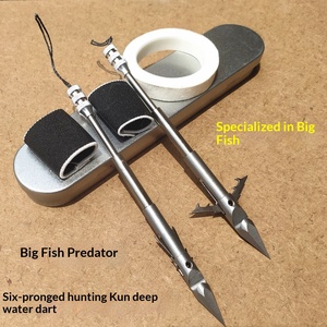 Dardo de agua profunda Hunter Kun de seis lados 440C, tipo Hoja de sauce y Diente de lobo, para penetrar armaduras, Asesino de Pesadillas, Demonio, Halcón - Product Image 4