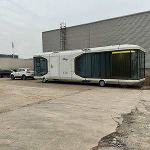 Cấu trúc thép di động sang trọng với bánh xe-Thiết kế hiện đại cho khách sạn & biệt thự chống ăn mòn & Chống thấm nước - Product Image 3