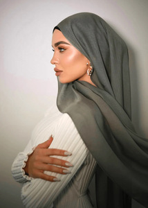 Latest Bamboo Custom Modal Woven <strong>Hijab</strong> Muslim Women Soft Breathable Light Weight with Jersey <strong>Undercaps</strong> No See Through Elegant - Product Image 2