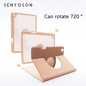 Housse intelligente rotative à 360 degrés SYX pour <span class=keywords><strong>iPad</strong></span> 12,9 pouces, en cuir PU magnétique, pour la <span class=keywords><strong>protection</strong></span> de l'<span class=keywords><strong>iPad</strong></span> - Product Image 3