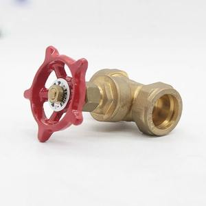 Green Rain 压力式黄铜手动闸阀 1/2 英寸-2 英寸，适用于高温水一般用途 - Product Image 5