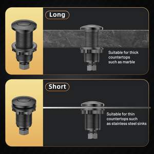 Para LEFOO LF40, Kit de interruptor de aire de cocina de doble punto de ajuste, Control de presión, accesorios de aire acondicionado para bañera de hidromasaje, residuos de cocina - Product Image 4