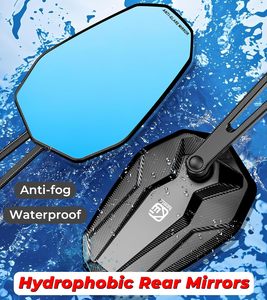 Phụ kiện xe máy hợp kim nhôm gương chiếu hậu chống chói gương chiếu hậu xe máy phổ thông - Product Image 4