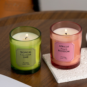 Nouvelle bougie parfumée en cire végétale écologique de niche haut de gamme à six couleurs, 12 parfums, cadeau d'aromathérapie 2026 - Product Image 3
