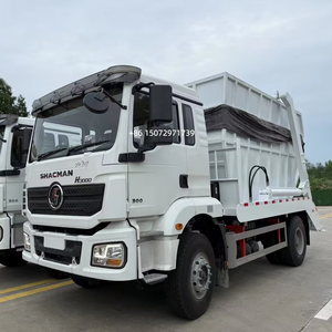 Xe tải thùng sau Shacman 6 tấn 8 tấn 10 tấn, cần cẩu, thu gom rác, vận chuyển rác thải, động cơ diesel & hộp số - Product Image 1