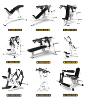 TOPTONS Machine à rehausser les épaules debout Land Logo Gym Equipment Pec Fly Debout Latéral Delt Raise Machine