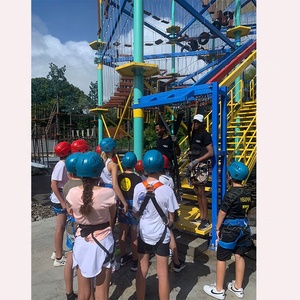 Corso <span class=keywords><strong>di</strong></span> sfida del corso <span class=keywords><strong>di</strong></span> corde aeree del sistema <span class=keywords><strong>di</strong></span> assicurazione continua per il <span class=keywords><strong>parco</strong></span> avventura dell'albero al coperto e all'aperto - Product Image 5