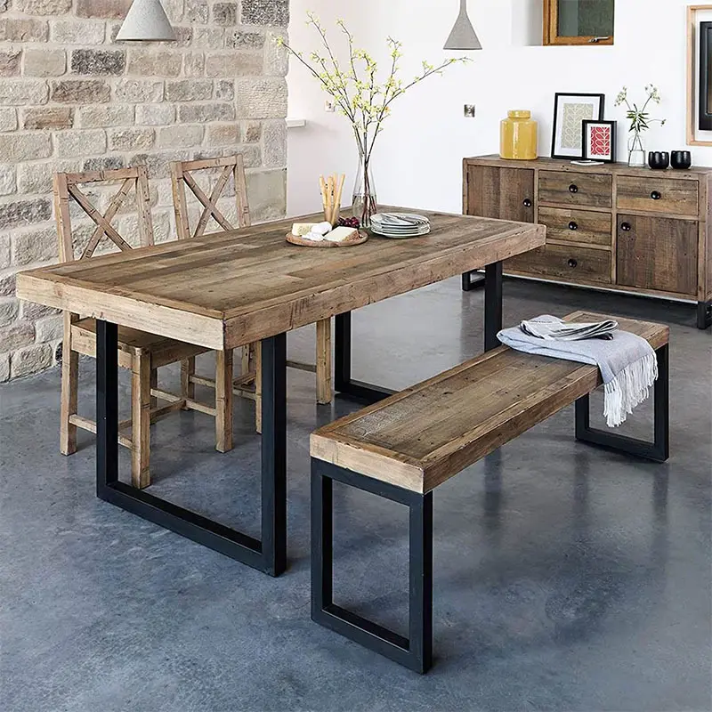 Quincaillerie de meubles modernes, cadre en acier inoxydable, pied de table à café pour table basse