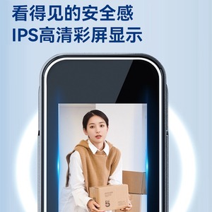Smart Door <b>Lock</b> With Facial Recognition Fingerprint Password Wifi Remote Access Tuya App American Style Home Use - Product Image 4