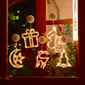 Festival di natale ha condotto la stringa di luce impermeabile IP65 ambiente disposizione decorativa ventosa tazza a bassa tensione scatola della batteria - Product Image 3