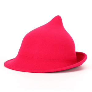 14 colores moda hombres mujeres lana fieltro Hobbit bruja invierno cono <span class=keywords><strong>sombrero</strong></span> para adultos fiesta al aire libre uso - Product Image 5