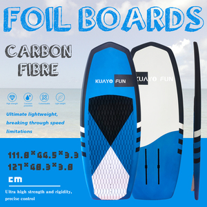 Nuevo Foilboard Ligero de Fibra de Carbono 13.2/16.4L, Tabla de Surf Todo en Uno con Bomba de Hidroala, Práctica para Saltos, FB 002 Ne - Product Image 3