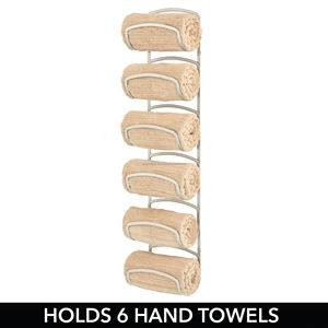 Toallero de Metal grande de 6 niveles de calidad superior, buen diseño, hierro sólido blanco con calentador para uso en hoteles y hogares - Product Image 3